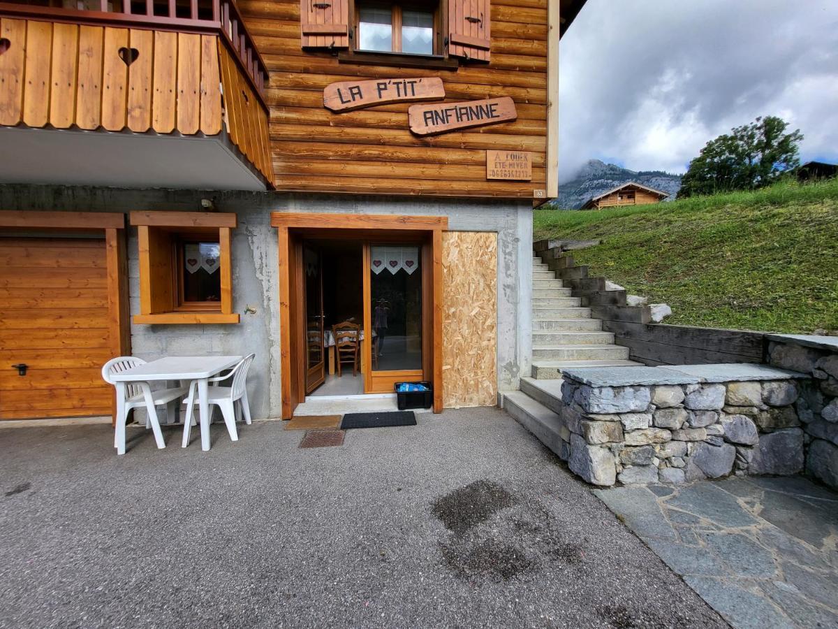 Appartement Cosy Face Aux Aravis Le Grand-Bornand Exterior foto