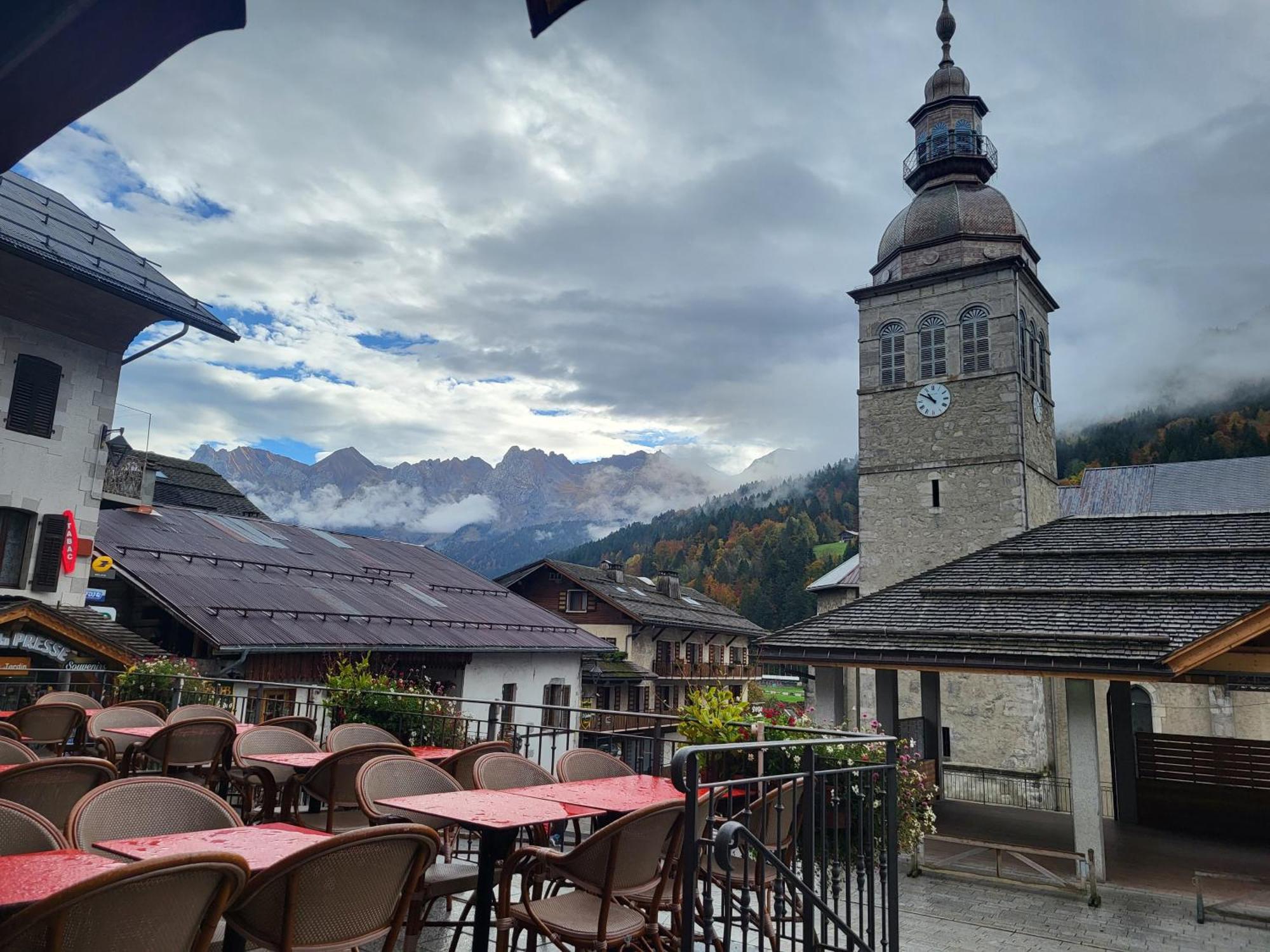 Appartement Cosy Face Aux Aravis Le Grand-Bornand Exterior foto