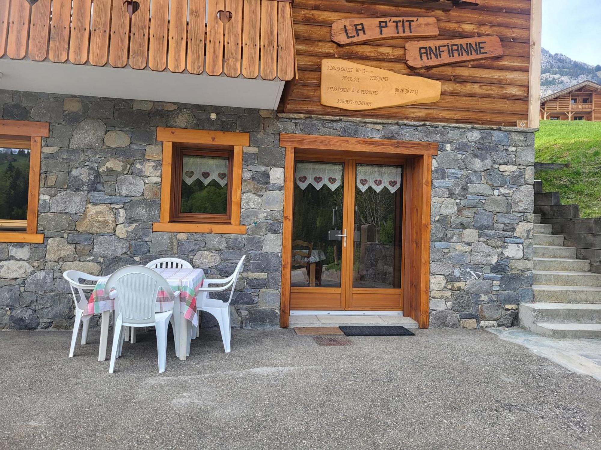 Appartement Cosy Face Aux Aravis Le Grand-Bornand Exterior foto